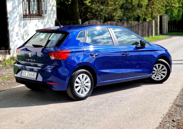 Seat Ibiza cena 42500 przebieg: 21000, rok produkcji 2018 z Kraków małe 667